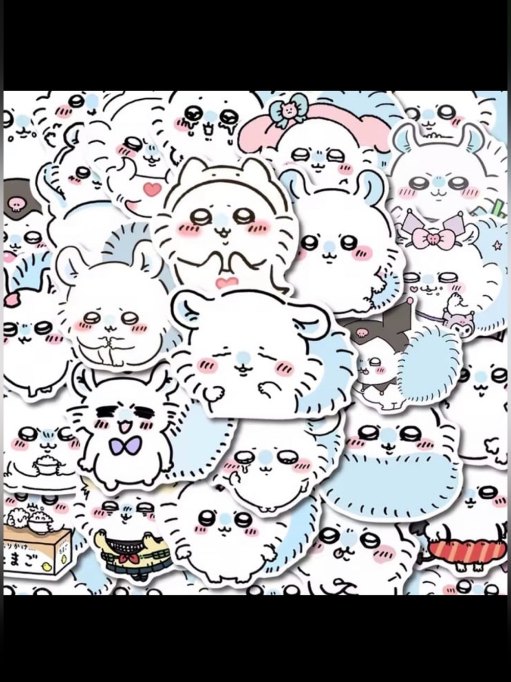 Chiikawa Momonga Stickers, pack of 50
